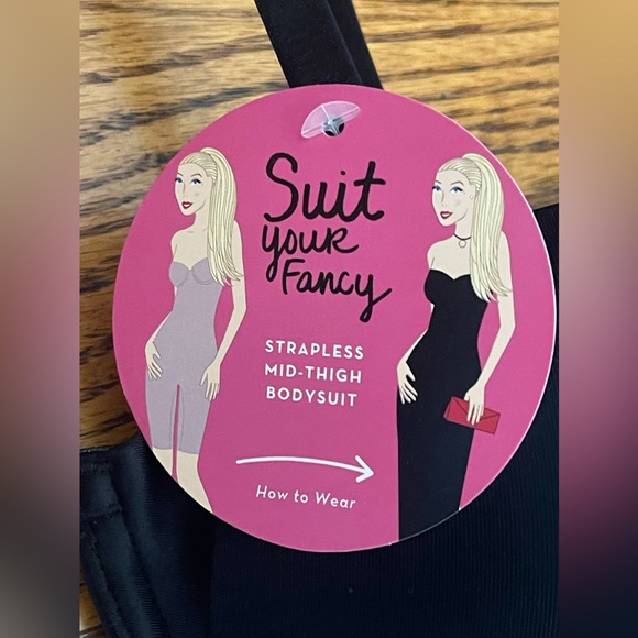 Spanx Mid-Thigh Strapless Bodysuit - Picture 10 of 13